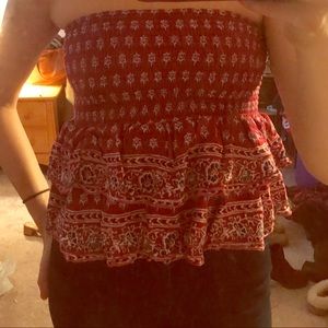 Forever 21 floral shirt